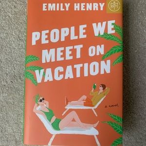 People We Meet on Vacation by Emily Henry BOTM edition (hardback)